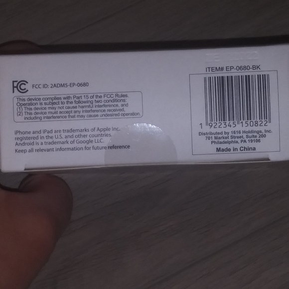 Stardust True Wireless Earbuds by Bass Jaxx - NWT - Rhinestones - Picture 4 of 7